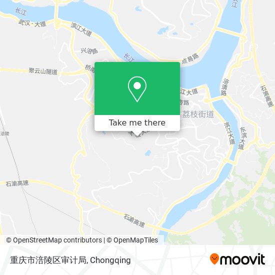 重庆市涪陵区审计局 map