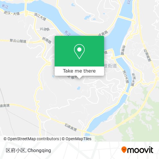 区府小区 map