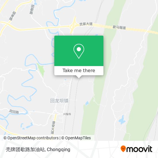 壳牌团歇路加油站 map