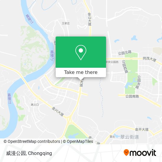威漫公园 map
