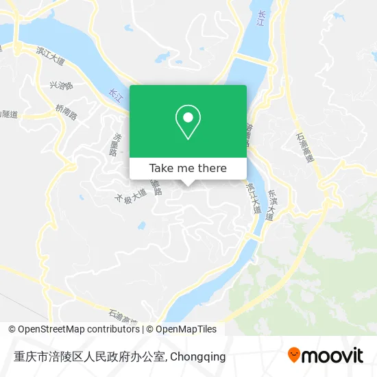 重庆市涪陵区人民政府办公室 map