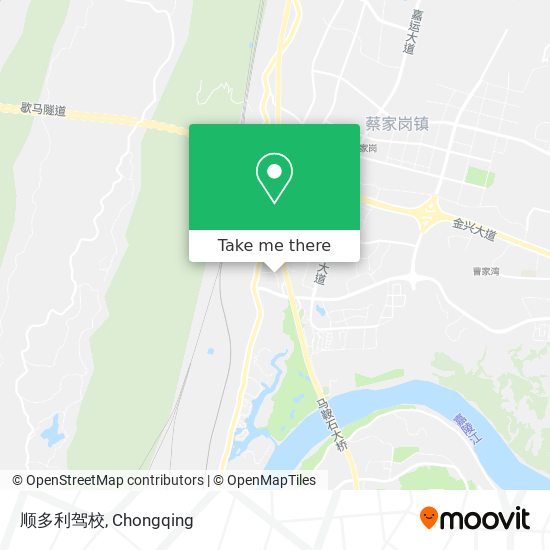 顺多利驾校 map