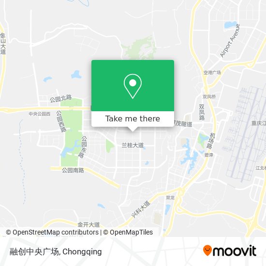 融创中央广场 map