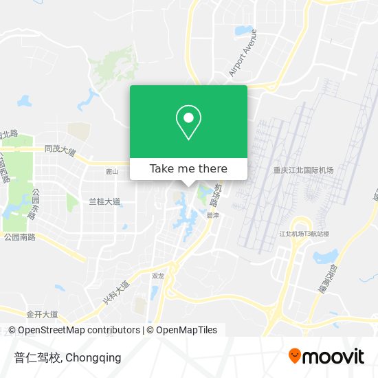 普仁驾校 map