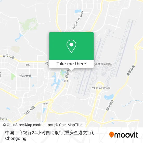 中国工商银行24小时自助银行(重庆金港支行) map