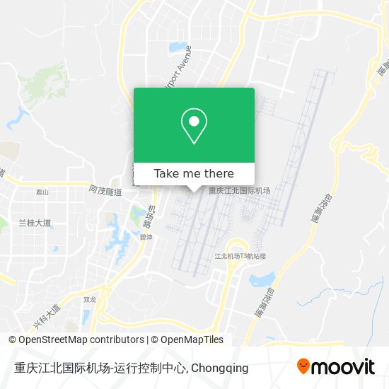 重庆江北国际机场-运行控制中心 map