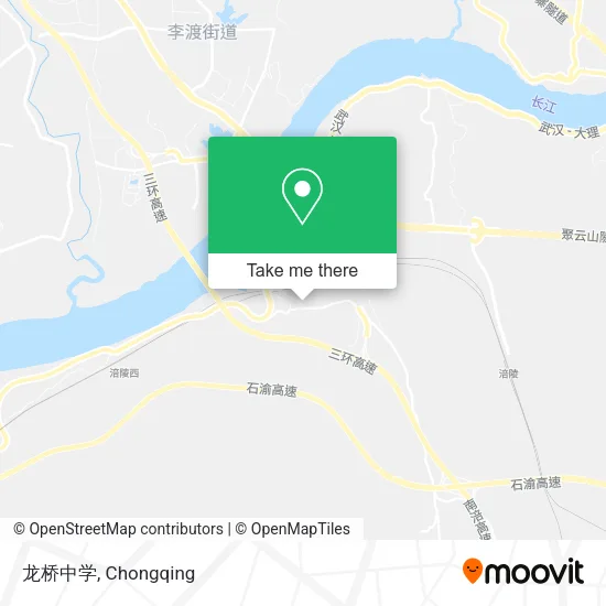 龙桥中学 map