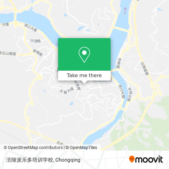 涪陵派乐多培训学校 map