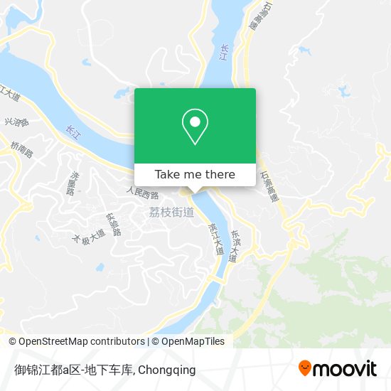 御锦江都a区-地下车库 map