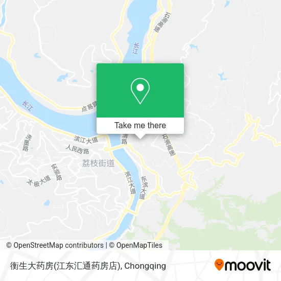 衡生大药房(江东汇通药房店) map