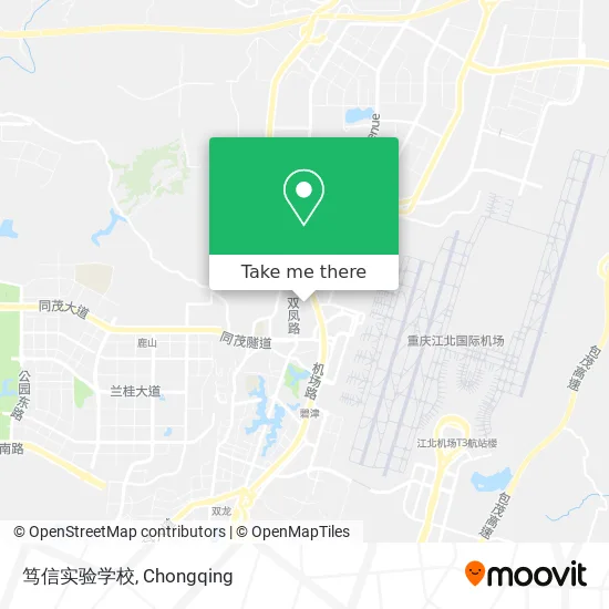 笃信实验学校 map