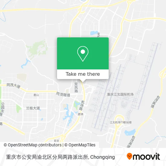 重庆市公安局渝北区分局两路派出所 map