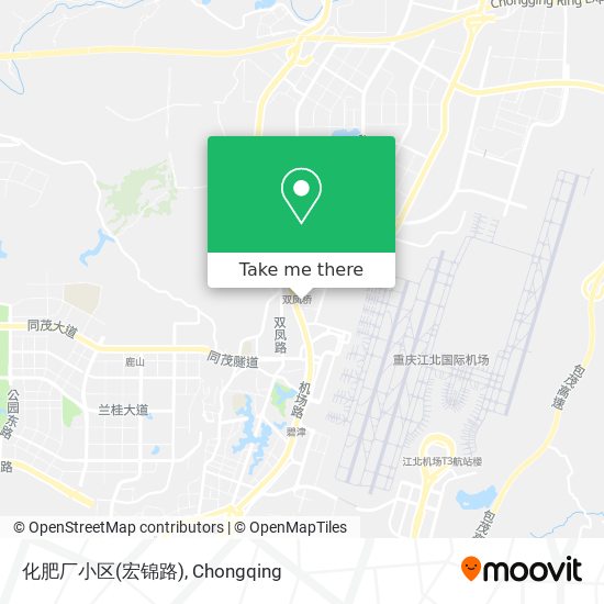 化肥厂小区(宏锦路) map