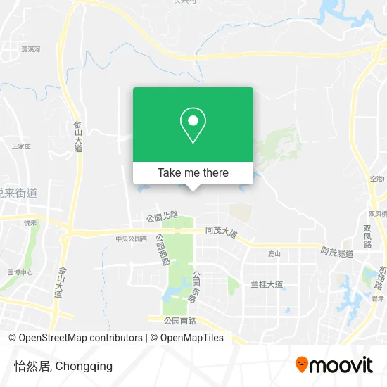 怡然居 map
