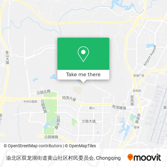 渝北区双龙湖街道黄山社区村民委员会 map