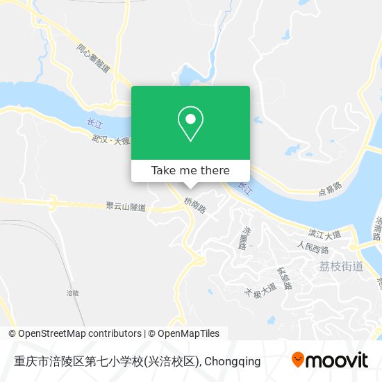 重庆市涪陵区第七小学校(兴涪校区) map