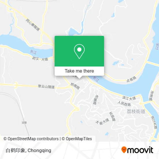 白鹤印象 map