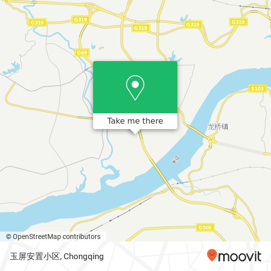 玉屏安置小区 map
