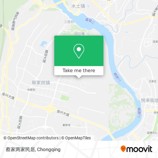 蔡家两家民居 map