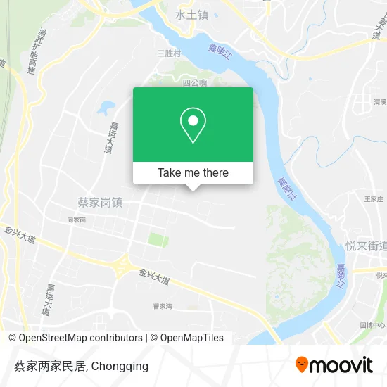 蔡家两家民居 map
