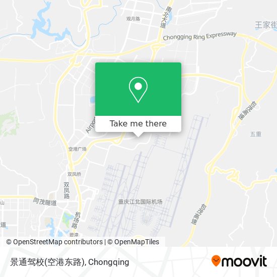 景通驾校(空港东路) map