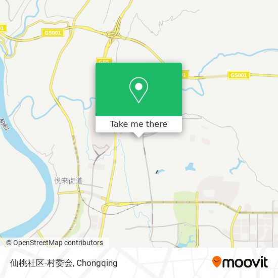 仙桃社区-村委会 map