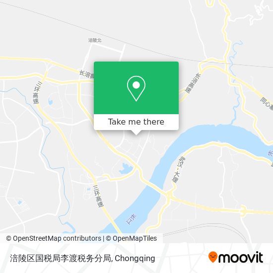 涪陵区国税局李渡税务分局 map
