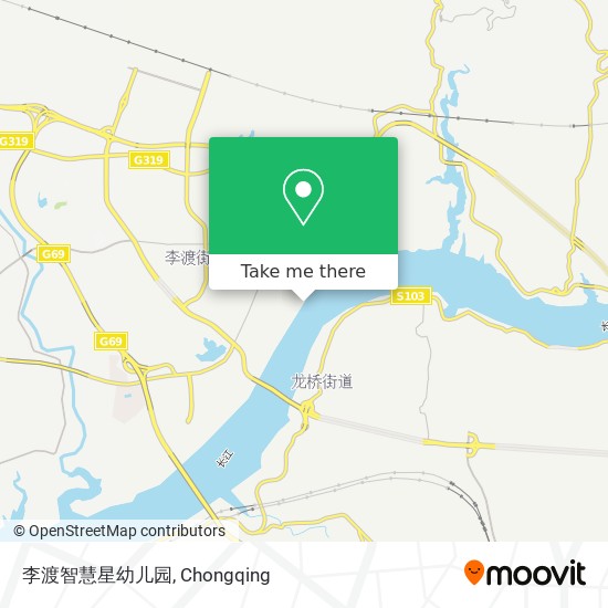 李渡智慧星幼儿园 map