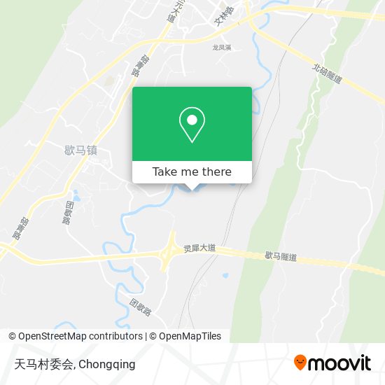天马村委会 map