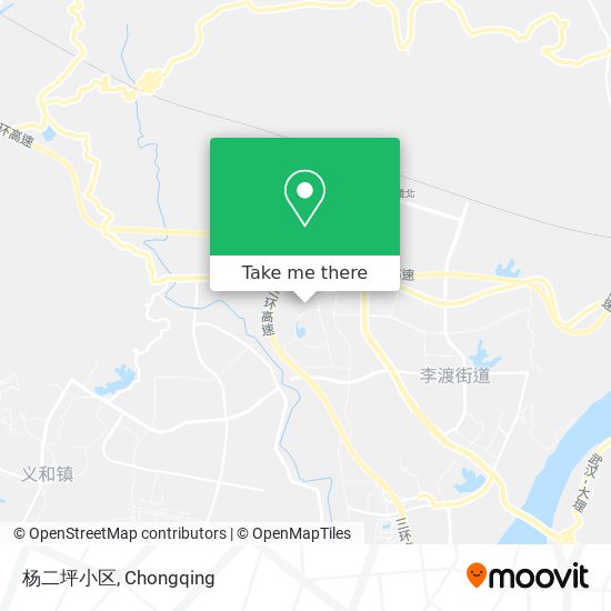 杨二坪小区 map