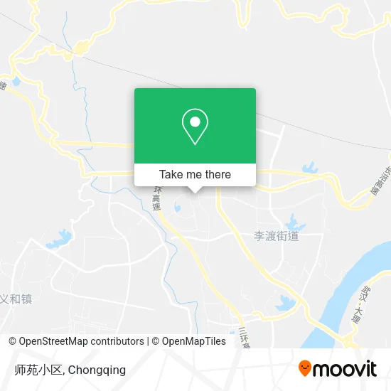 师苑小区 map