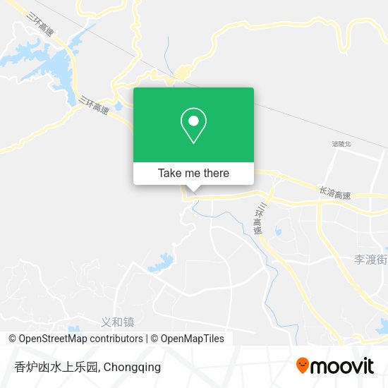 香炉凼水上乐园 map