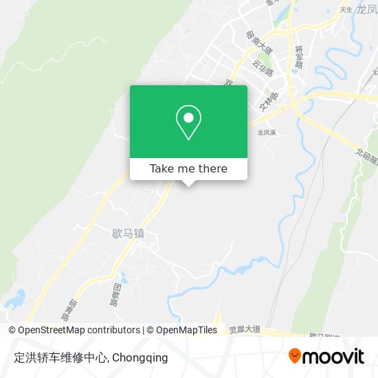 定洪轿车维修中心 map