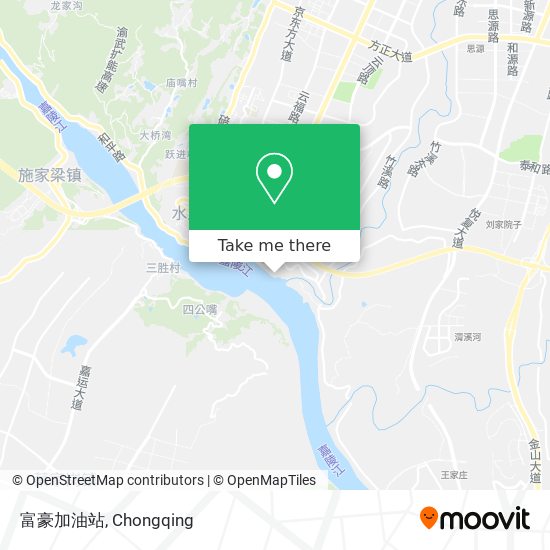 富豪加油站 map