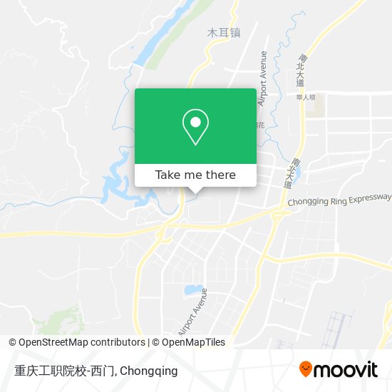 重庆工职院校-西门 map