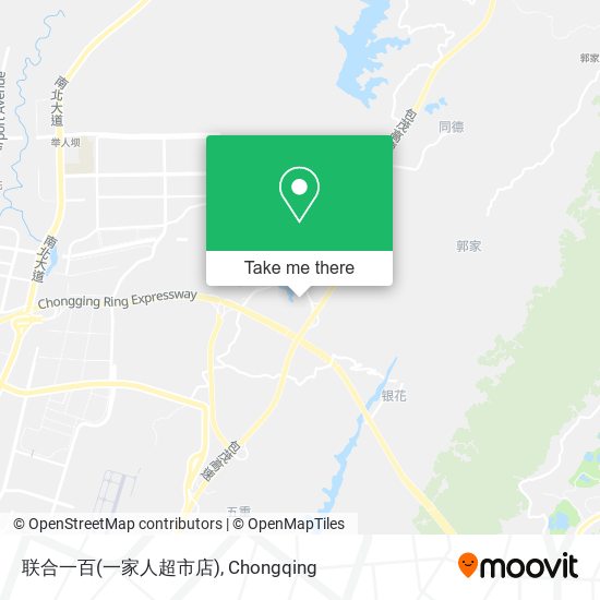 联合一百(一家人超市店) map