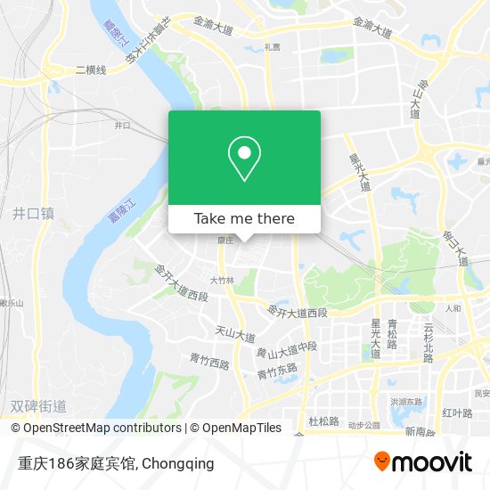 重庆186家庭宾馆 map
