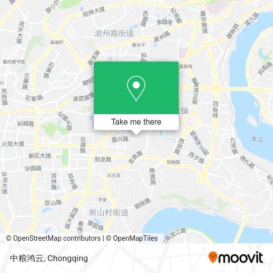 中粮鸿云 map