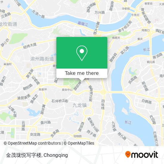 金茂珑悦写字楼 map