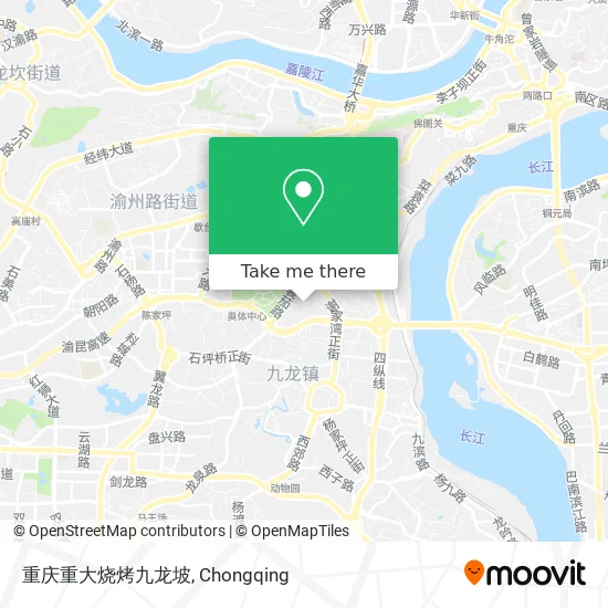 重庆重大烧烤九龙坡 map