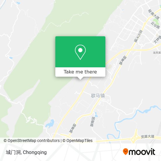 城门洞 map