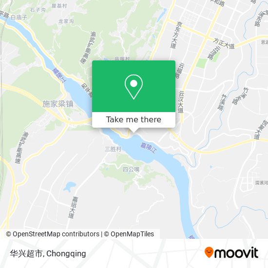 华兴超市 map