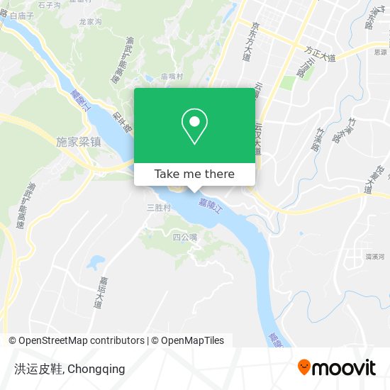 洪运皮鞋 map