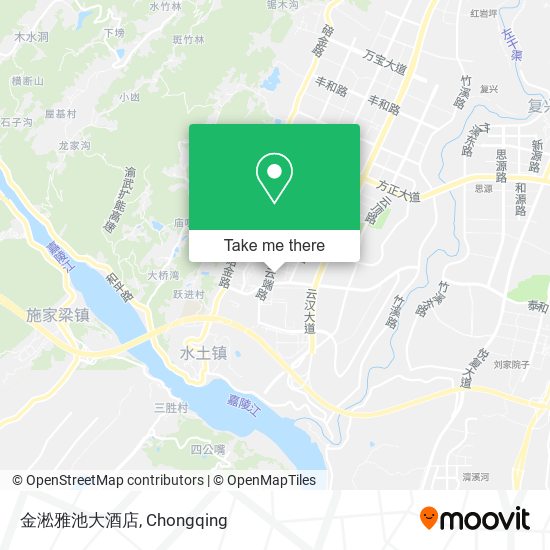 金淞雅池大酒店 map