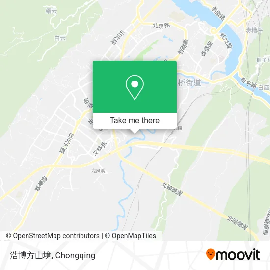 浩博方山境 map