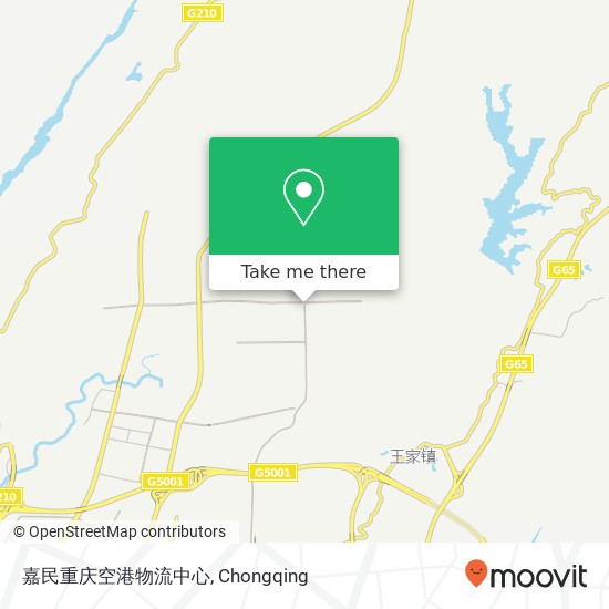 嘉民重庆空港物流中心 map