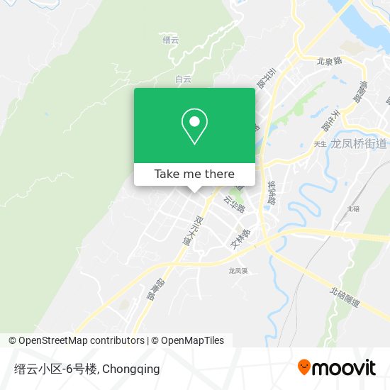 缙云小区-6号楼 map