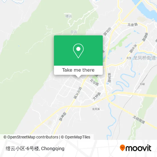 缙云小区-6号楼 map