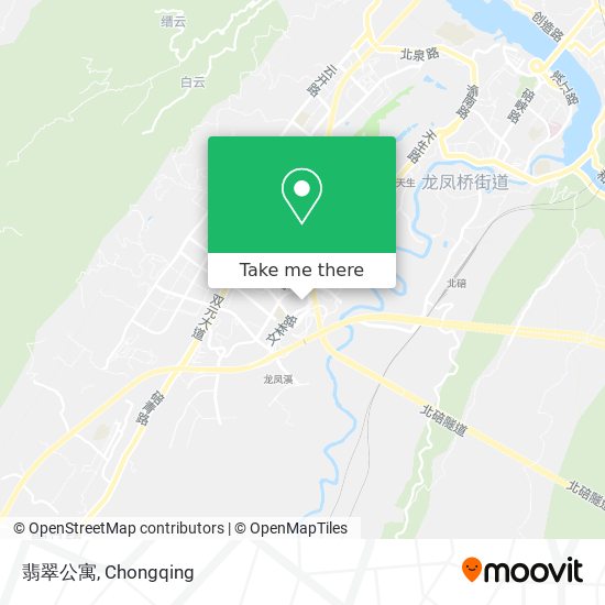 翡翠公寓 map