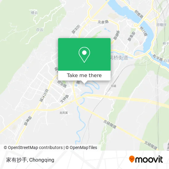 家有抄手 map